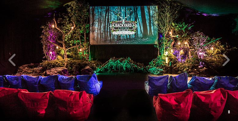 cinema in una foresta incantata a Londra